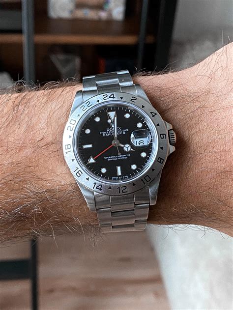 1986 rolex explorer 2|Rolex explorer ii black dial.